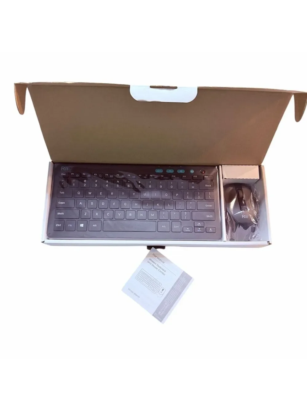 Rii RKM709 Wireless Keyboard Mouse Combo USB 2.4GHz New In Box